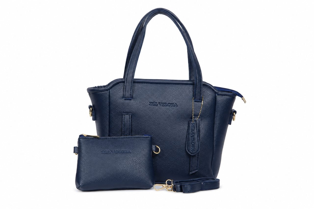 Eva in Blue — Miny Shoulder Bag by ZelVelora
