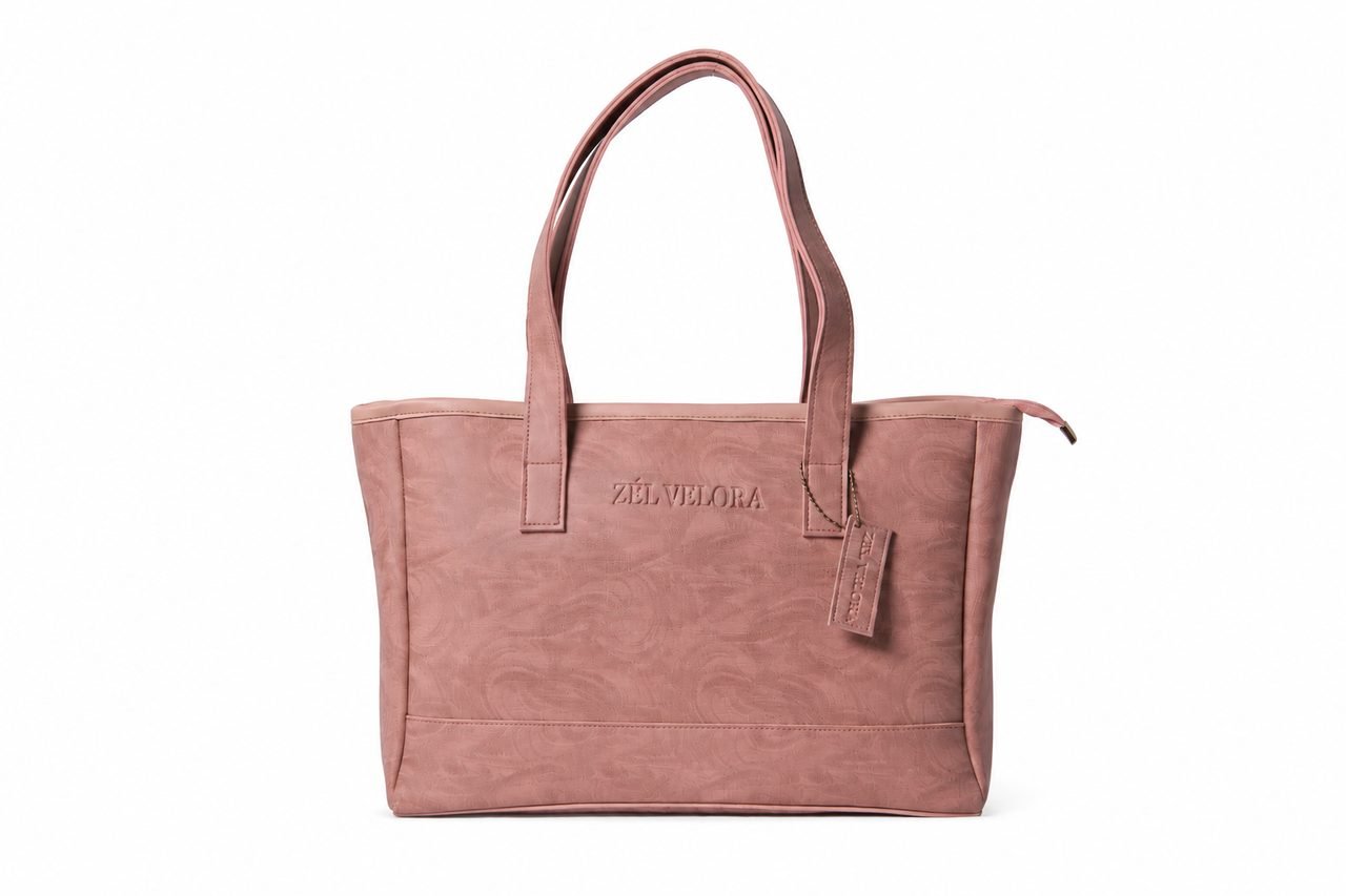 Imperial in Pink — Shopper Tote Bag by ZelVelora